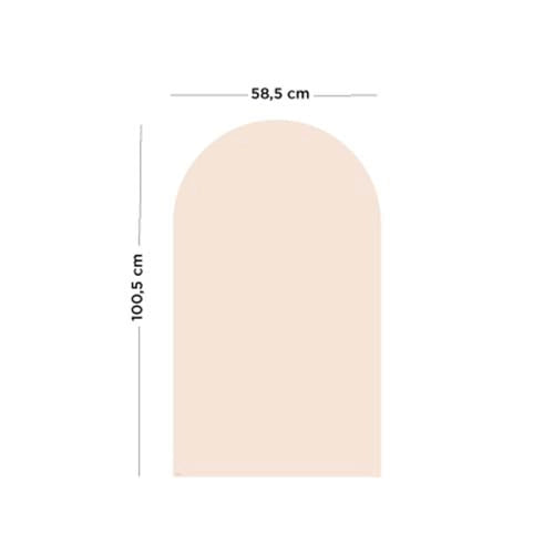 Magnetische muursticker (boog) - Roze kleur