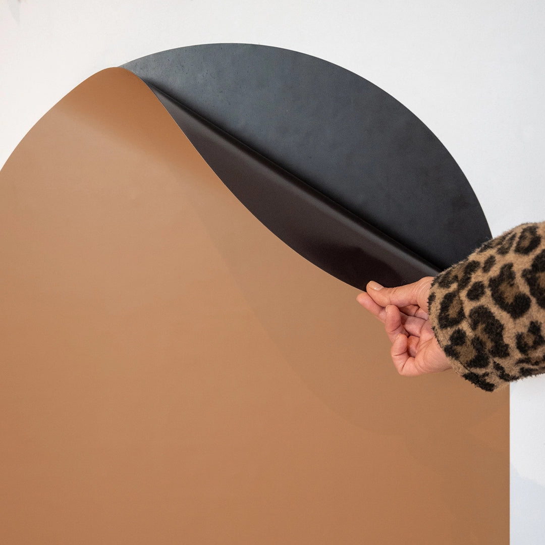 Magnetische muursticker (boog) - Caramel kleur