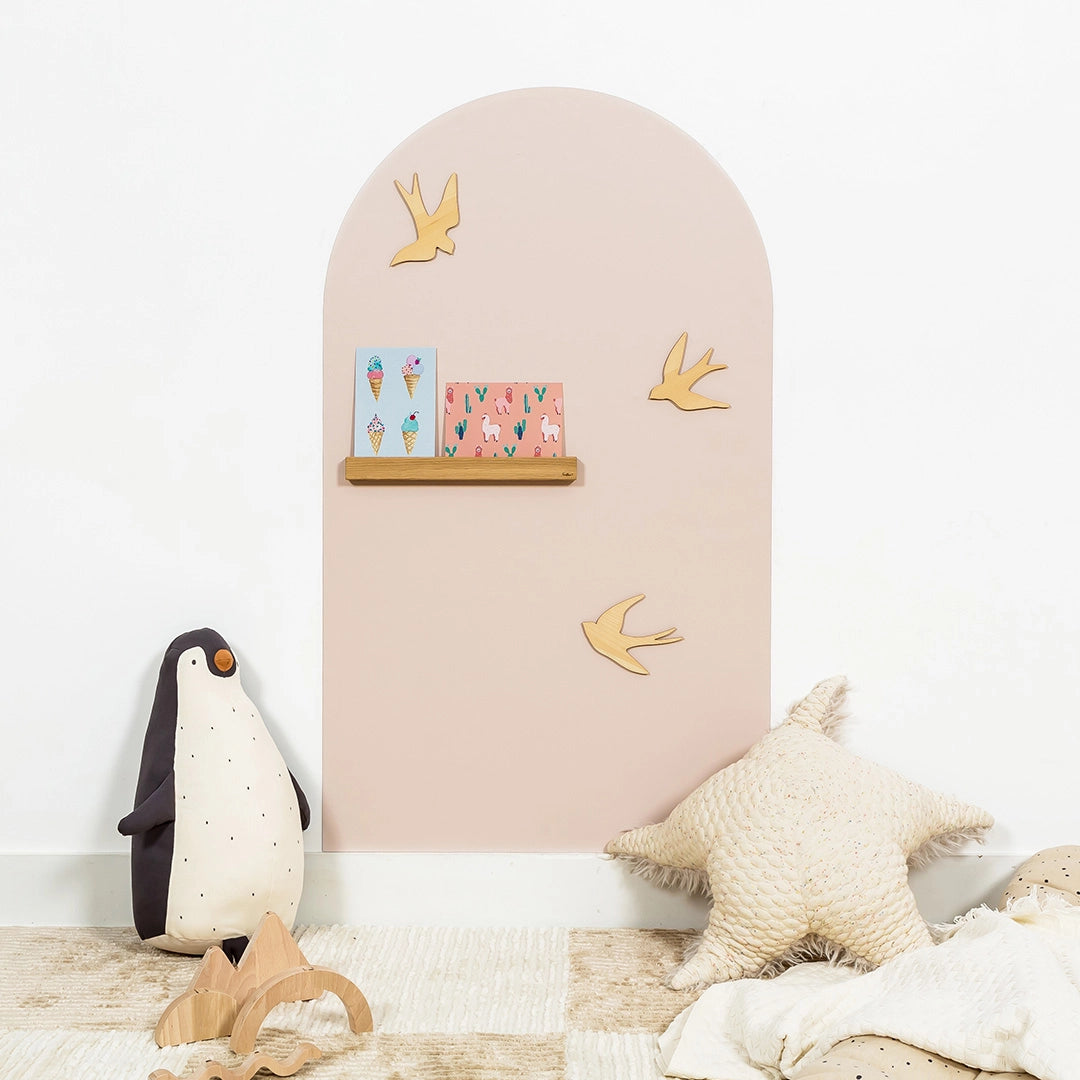Magnetische muursticker (boog) - Roze kleur