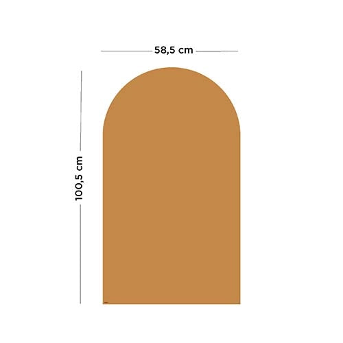 Magnetische muursticker (boog) - Caramel kleur