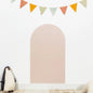 Magnetische muursticker (boog) - Roze kleur