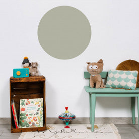 Rond magneetbord groen (56x56cm)