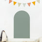 Magnetische muursticker (boog) - Groen